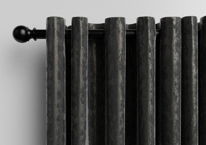 Crushed Velvet, Steel - Made to Measure Curtains - Image 12